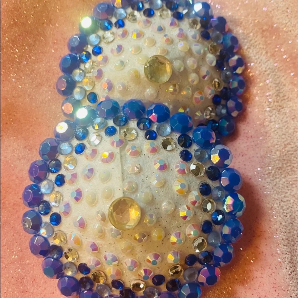 Handmade Rhinestone Reusable Nipple Pasties - Picture 2 of 2